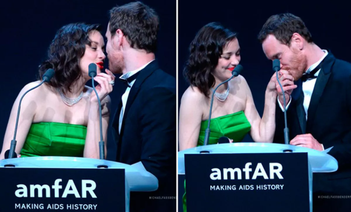 Tal parece que durante el rodaje de la película, Marion y Michael se volvieron muy íntimos.