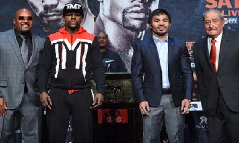 La pelea del siglo está valuada en 250 millones de dólares. (Foto: Getty Images)