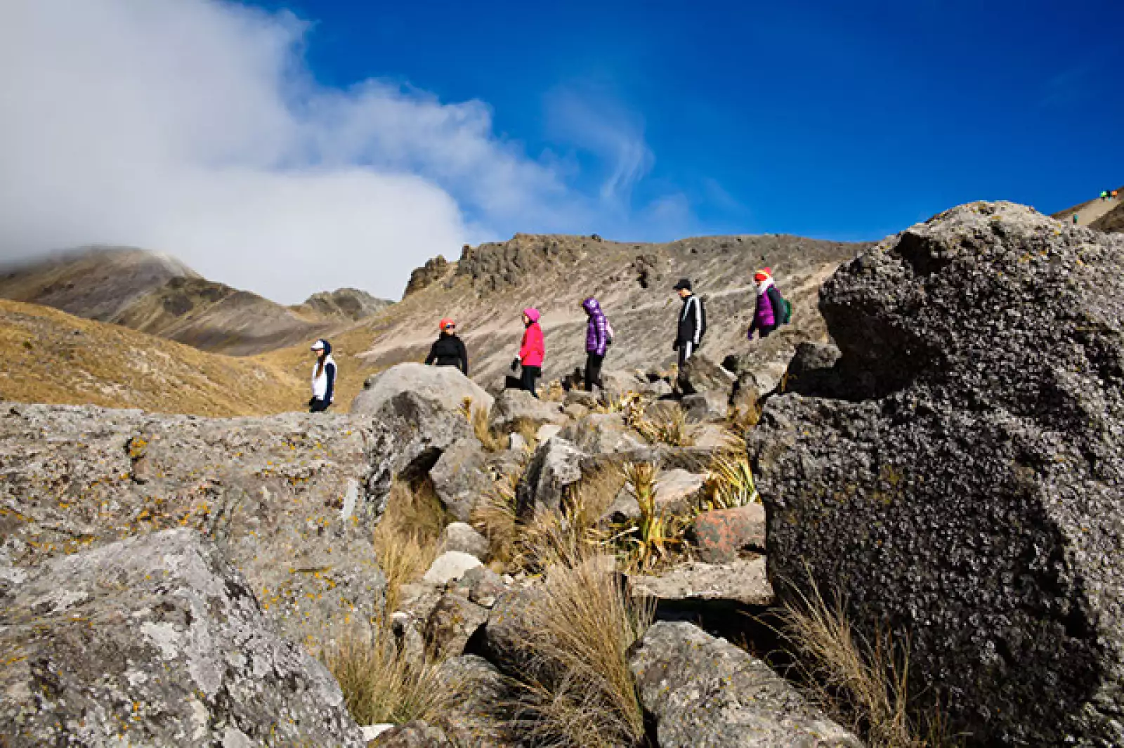 Caminata por el Nevado