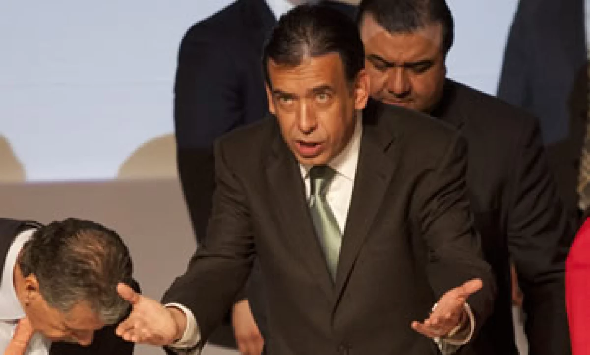El político negó tener nexos con el crimen organizado, ya que "mataron a mi hijo". (Foto: Cuartoscuro)