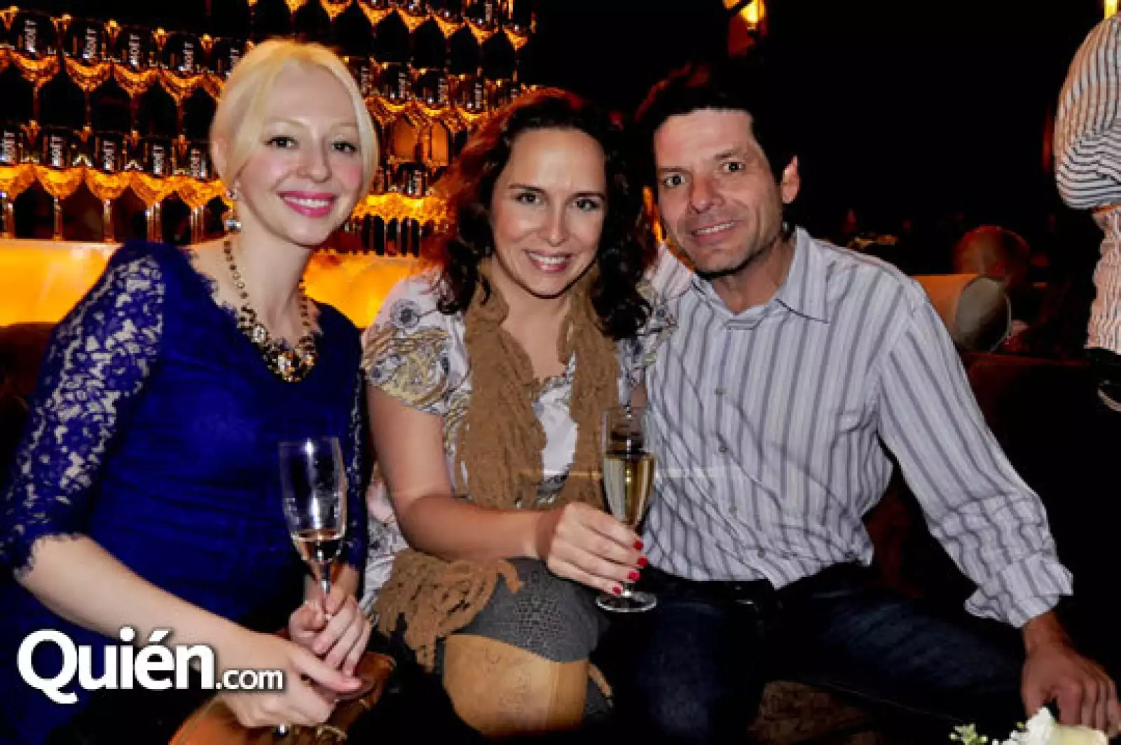 Nancy Guzmán, Vero Marcos y Arturo Balli