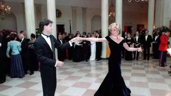 John Travolta y Lady Di