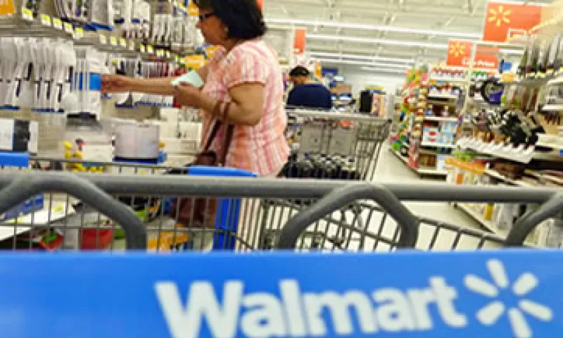 Con base en las expectativas de diciembre, se anticipa que los ingresos de Walmart de México y Centroamérica crecieron 10.5% en 2012. (Foto: Reuters)
