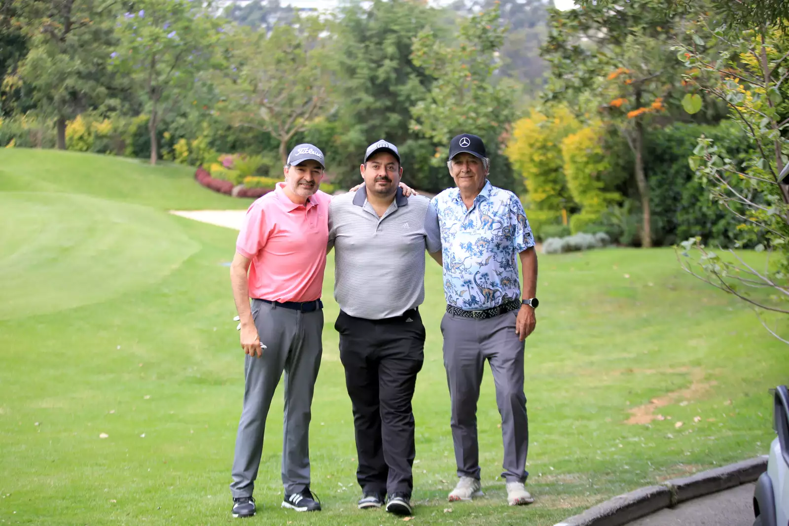 Carlos Leal, Guillermo García Figueroa y Sergio García Figuero