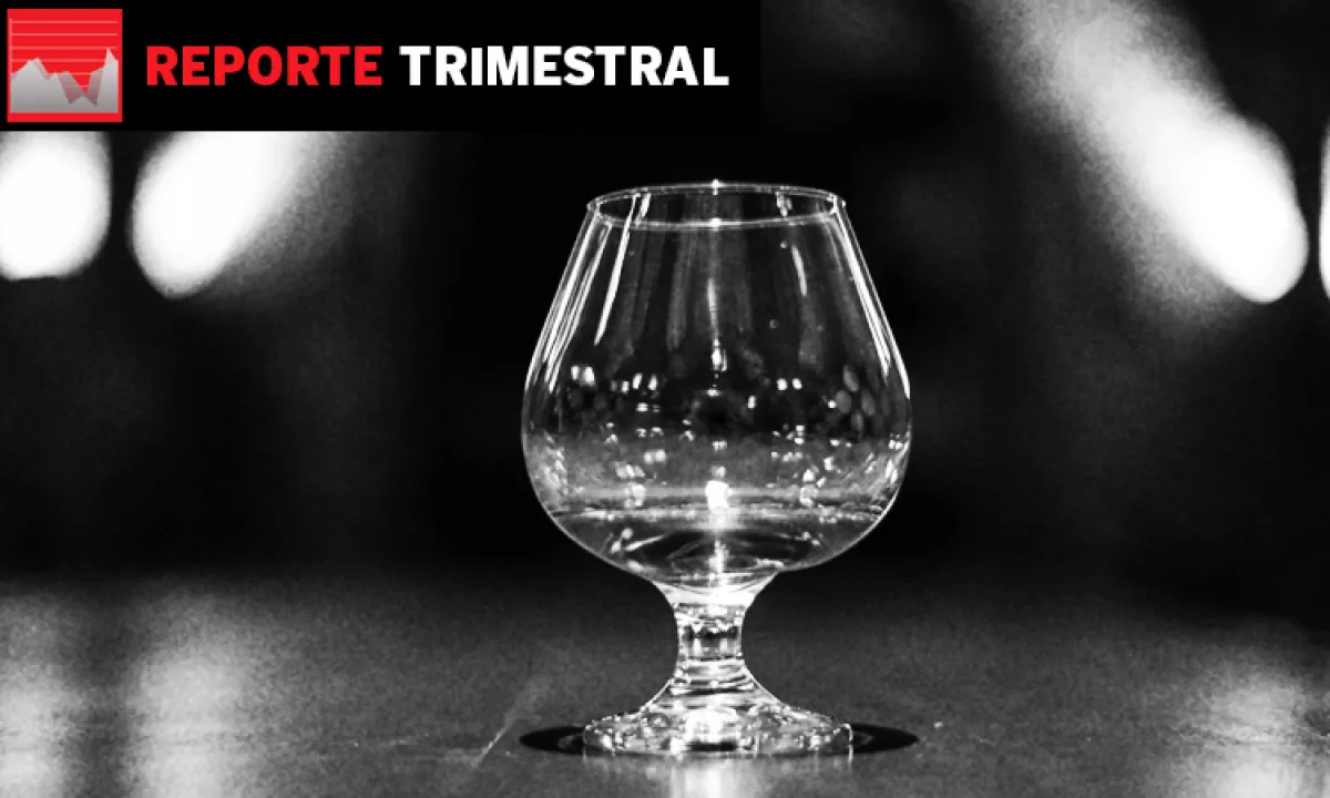 Cuervo mantiene los resultados positivos en el primer trimestre. 