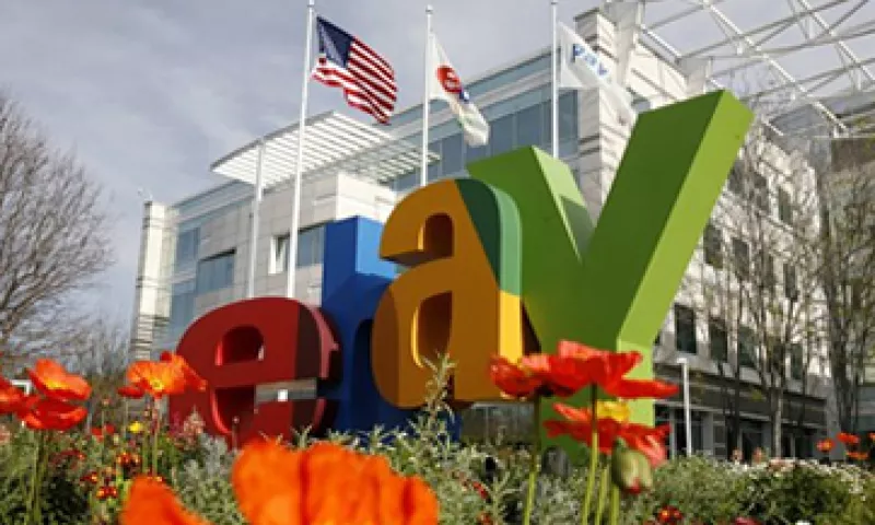Las acciones de eBay caían 2.5%, a 54.70 dólares por título, tras conocerse sus resultados corporativos. (Foto: AP)