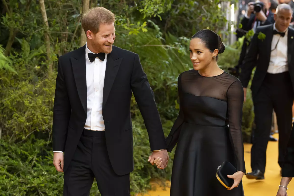 Meghan Markle y el príncipe Harry