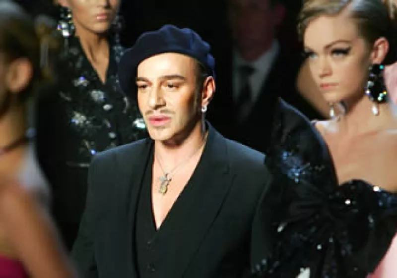 El diseñador John Galliano trabajó para Dior durante más de 14 años. (Foto: AP)
