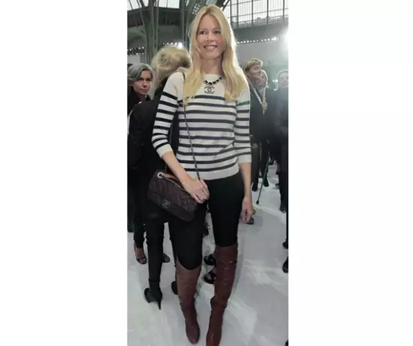 Claudia e el show de Chanel.