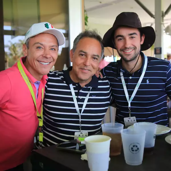 Jack Hannan, José Lamuño y José Lamuño jr 