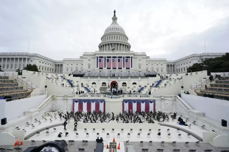 Inaugural Ceremony Rehearsal, Washington, DC, USA - 18 Jan 2021