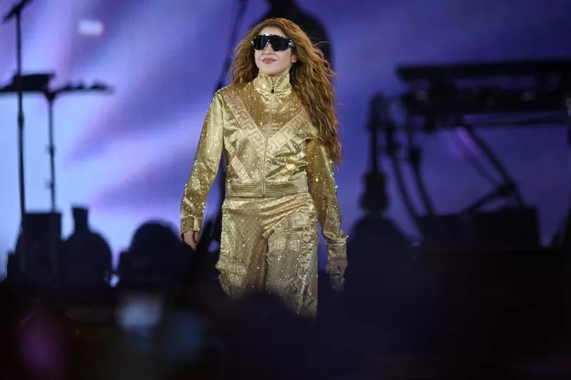 Shakira Performs At Zocalo Of Mexico City