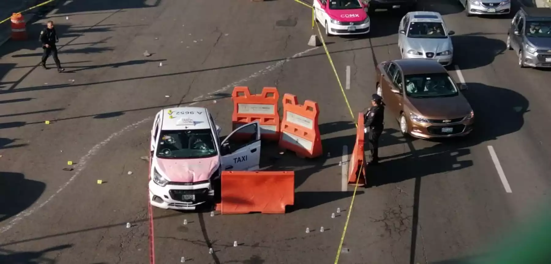 balacera aragon taxi