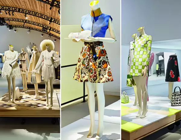 Podrás encontrar colecciónes de Marc Jacobs, Kim Jones, y Nicolas Ghesquière, una maqueta miniatura de la Fondation Louis Vuitton, diseñada por Frank Gehry, entre otras reliquias familiares.