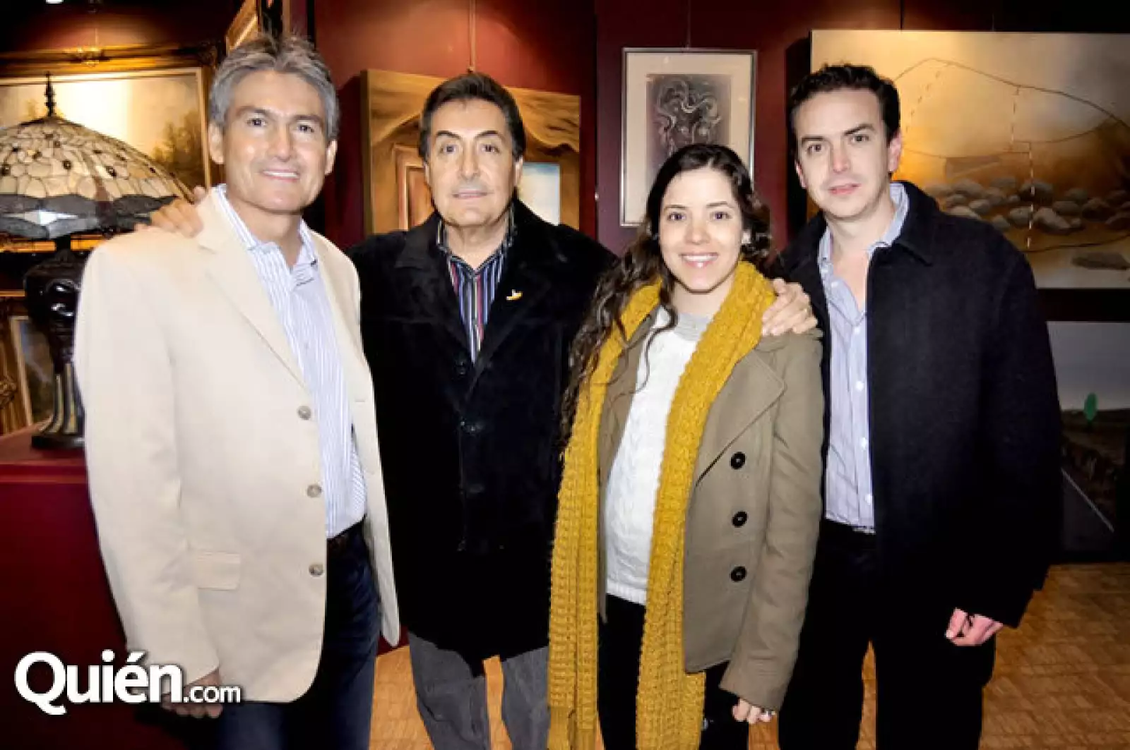 Arturo Campos,Horacio Saenz,Gina Saenz y Joe Hinojosa