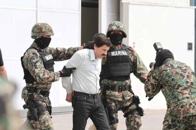 La captura del Chapo Guzmán conmocionó a los medios.