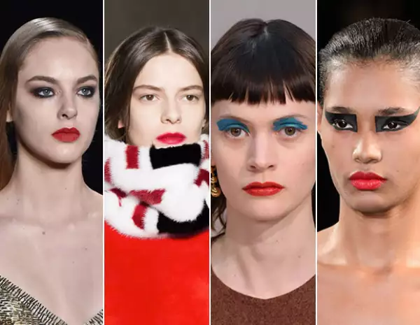 El cherry red fue propuesta de marcas como Monique Lhuillier, Tods, Céline y Saint Laurent para otoño.