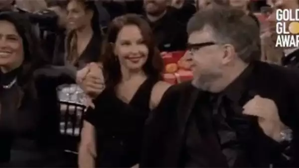 Salma Hayek y Guillermo del Toro