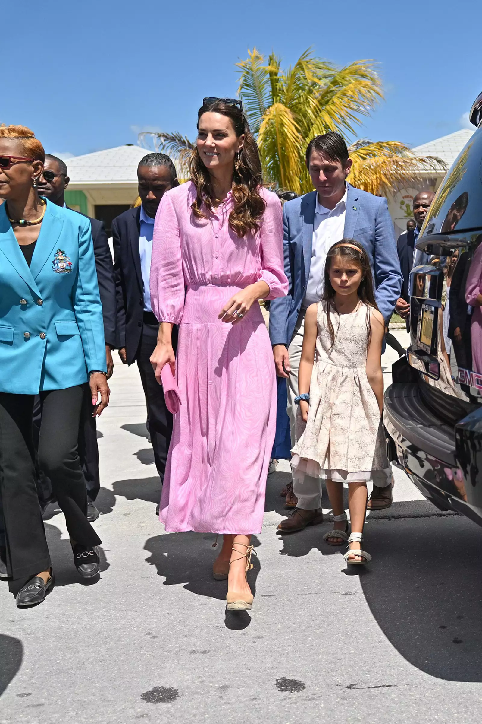 Catherine Duchess of Cambridge and Prince William Royal visit to the Caribbean - 26 Mar 2022