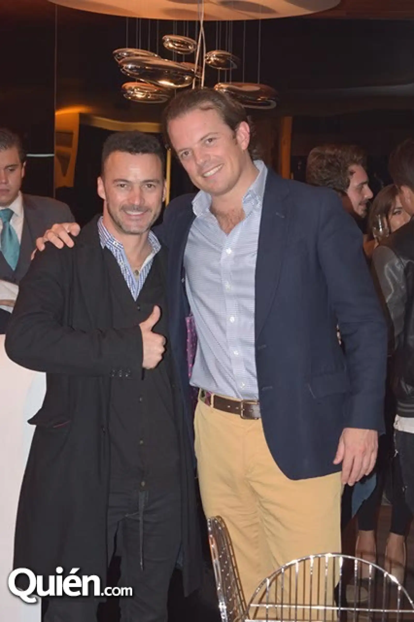 Eduardo Arroyuelo y Dave Laffan.