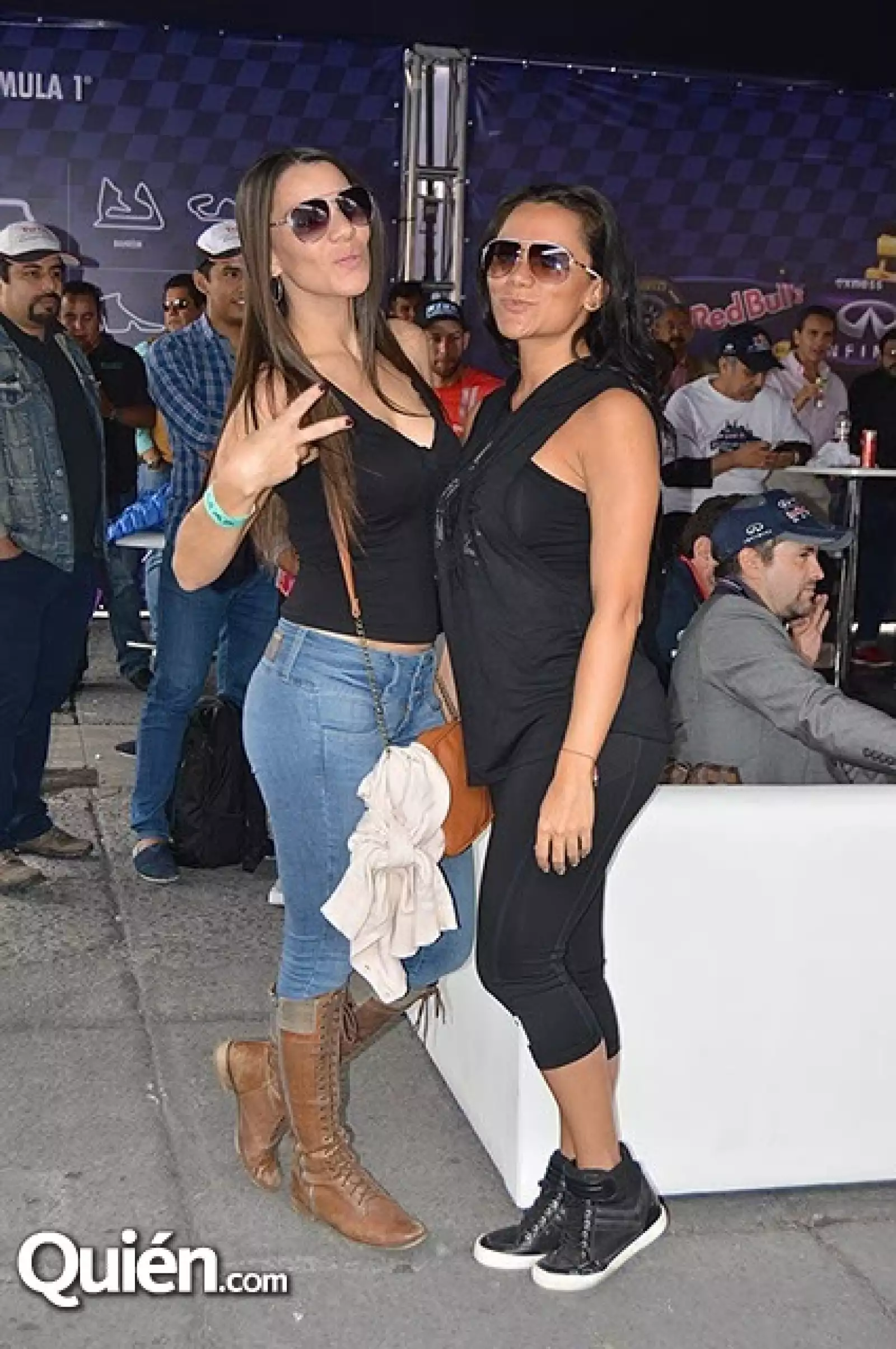 Carolina Zapata y Cynthia Morlet.