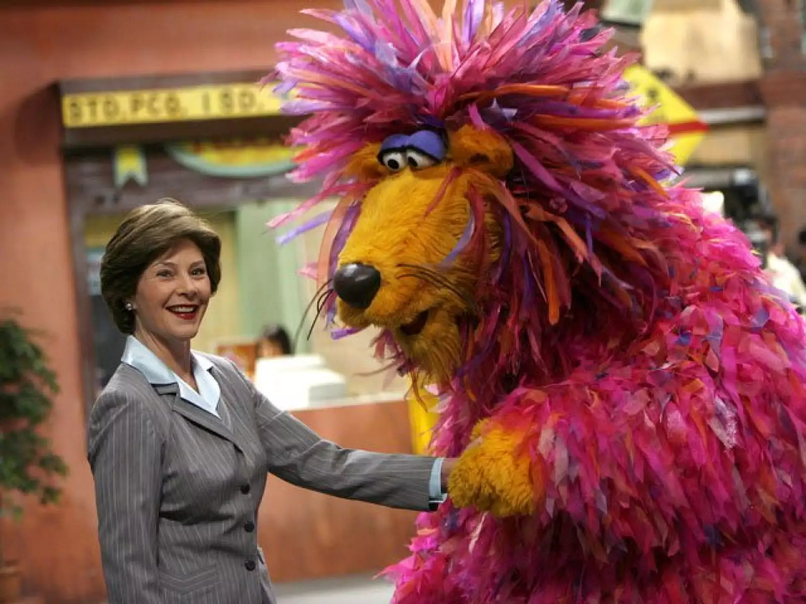 Laura Bush en 2006, cuando aún era Primera Dama de Estados Unidos.