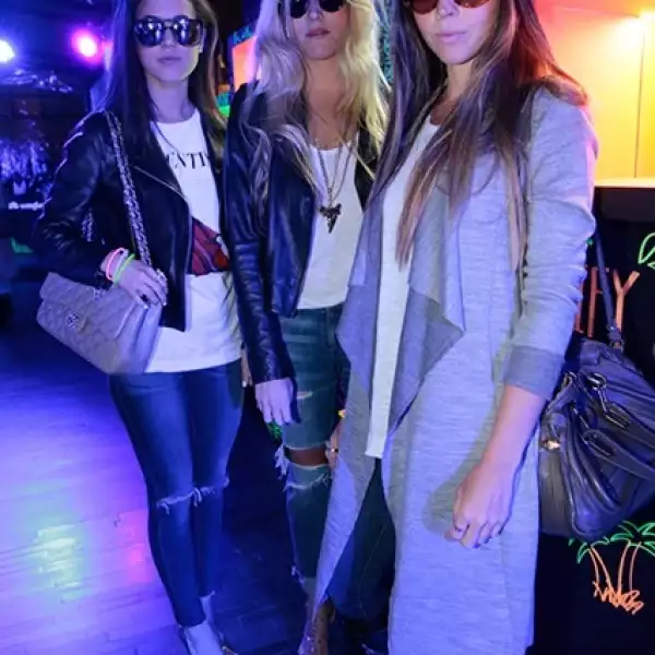 Pamela Allier,Fernanda Medina y Ana Almada