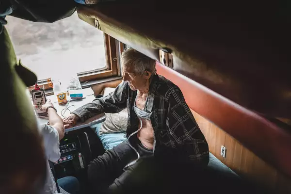 Doctors on Rails - MSF Medicalised train in Ukraine