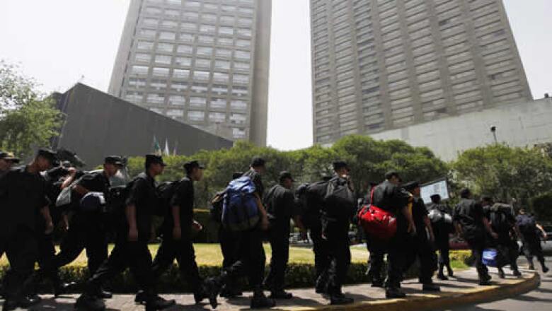 Las inmediaciones del Campo Marte, algunos hoteles de Polanco, el Bosque de Chapultepec y los accesos al Castillo de ese mismo bosque contarán con extrema vigilancia.