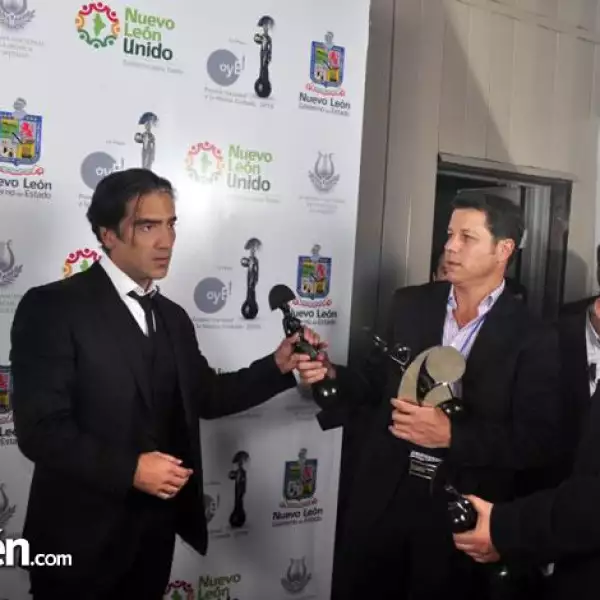 Backstage en los Premios Oye