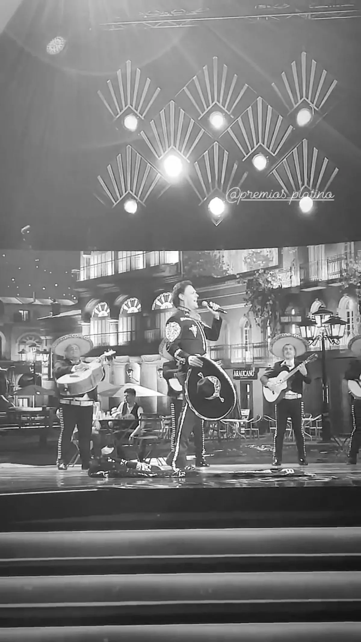 Pedro Fernández en los Premios Platino 2022