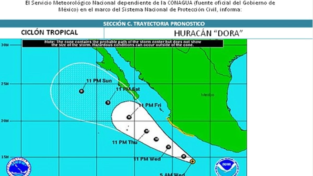 mapa de dora