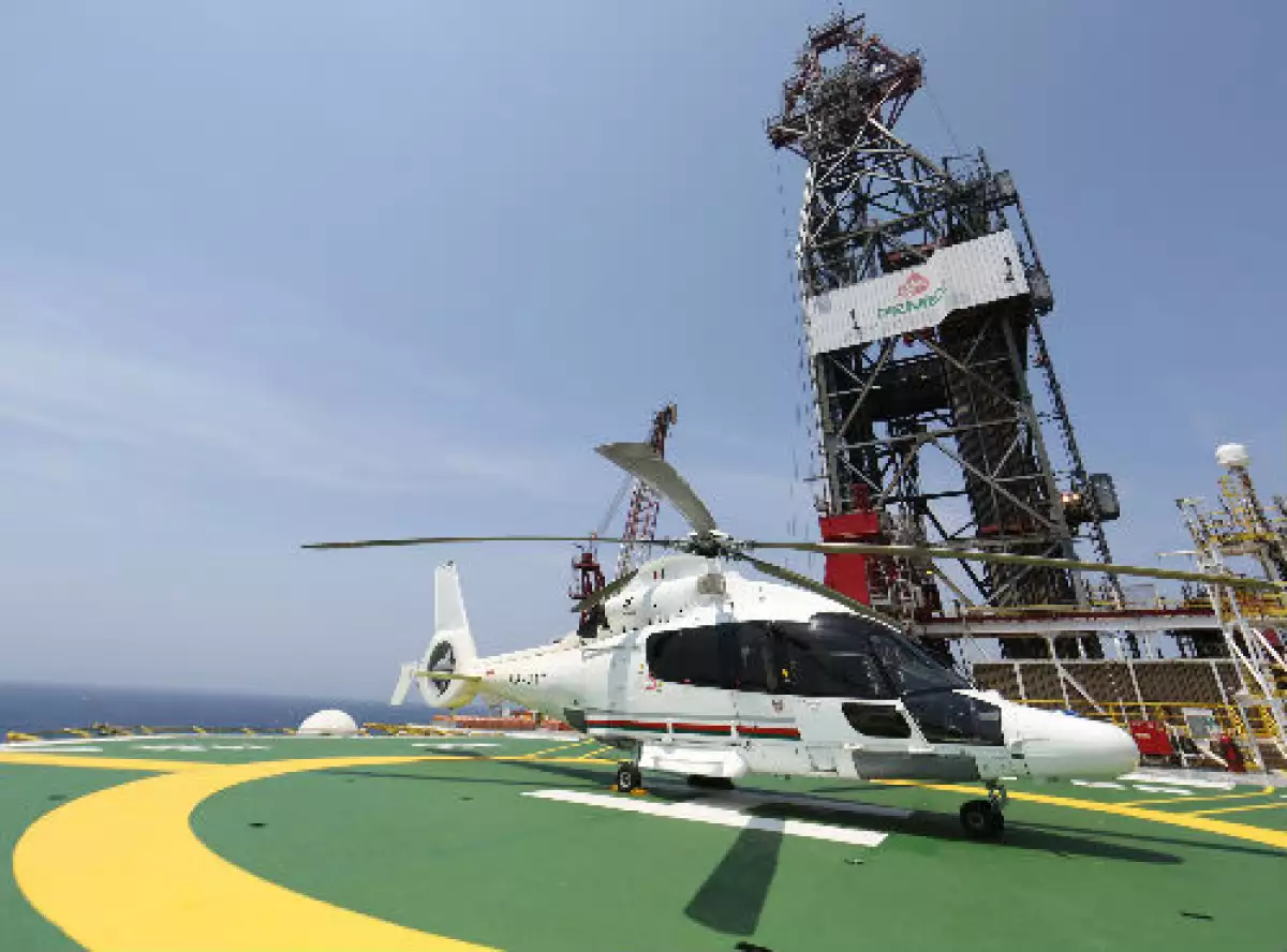 plataforma marina de Pemex