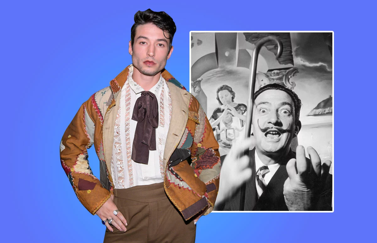 Ezra Miller interpreta a Salvador Dalí en la nueva biopic Dali Land