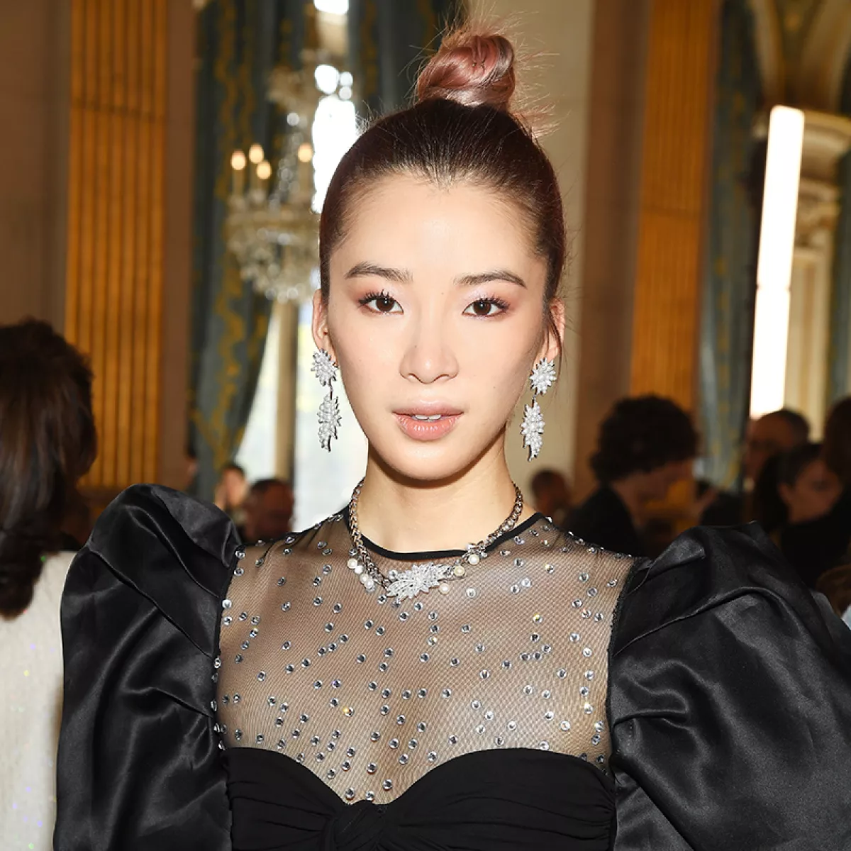 Balmain : Front Row - Paris Fashion Week Womenswear Spring/Summer 2019