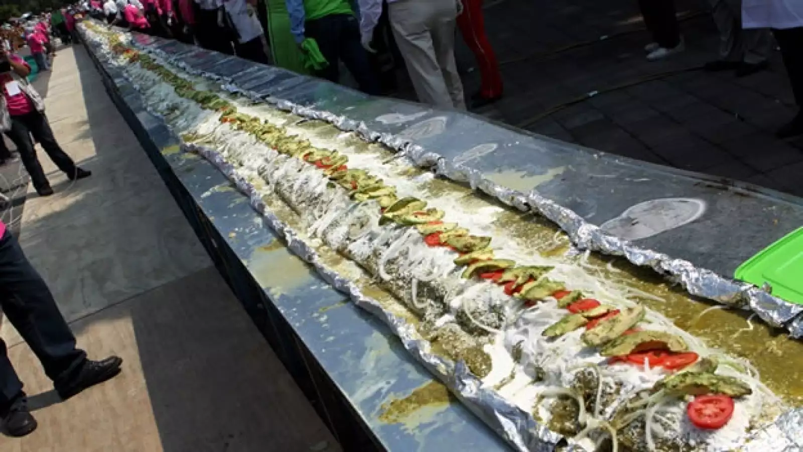 enchilada zocalo record guinness