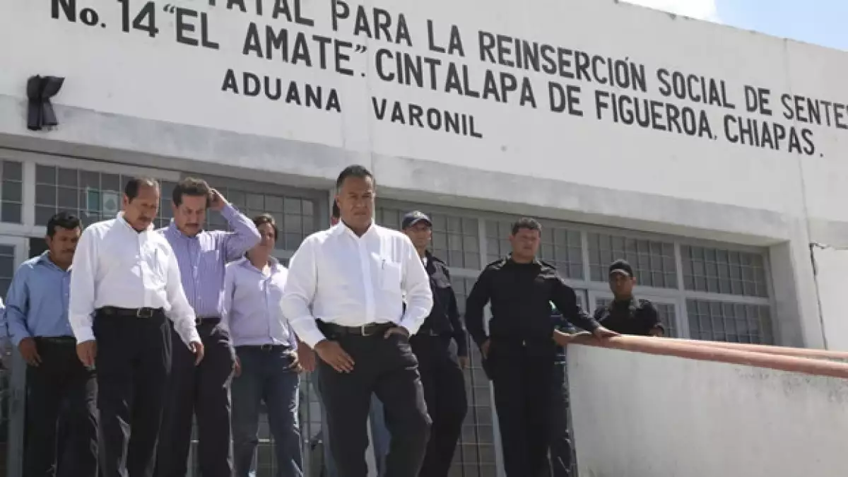 penal el amate en chiapas donde estápablo salazar mendiguchia