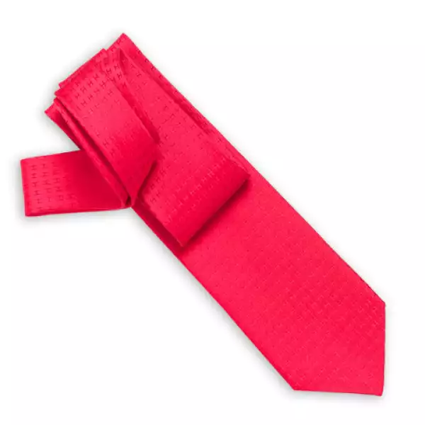 Para los más formales la casa francesa Hermés propone corbatas confeccionadas en seda en colores solidos.