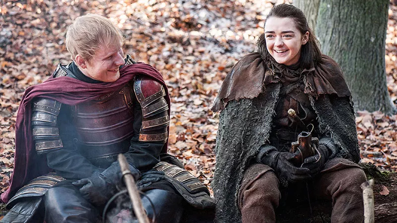 Ed Sheeran en 'Game of Thrones'