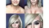 Utilizando sólo maquillaje, este joven filipino puede ir de Kim Kardashian a Julianne Moore y Jennifer Lawrence con unos cuantos brochazos y el resultado es increíble.