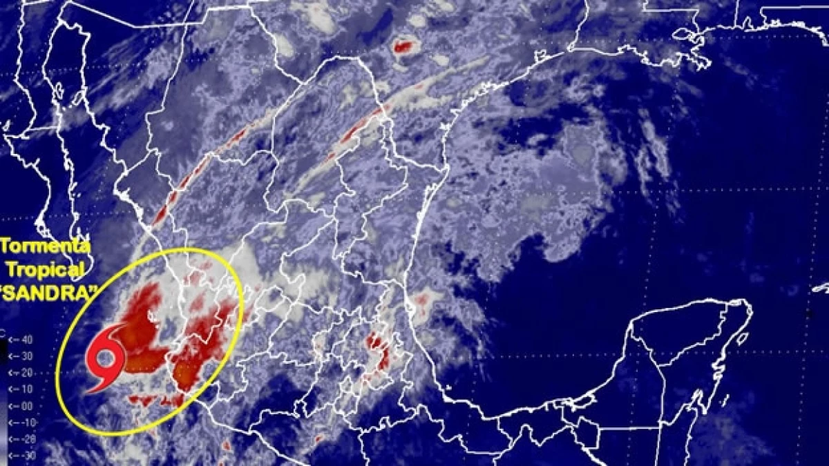 El ojo de la tormenta se encontraba a 240 kilómetros al suroeste de las Islas Marías