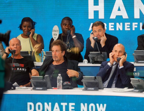 Teletón celebridades huracanes Harvey e Irma.