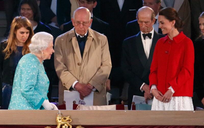 La reina conmemoró su 90 aniversario con un evento en el castillo de Windsor.