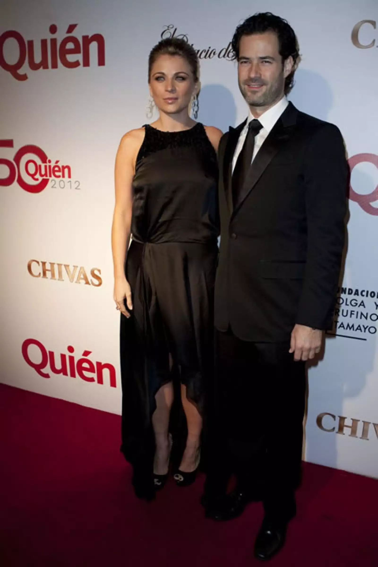 En 2012 durante la gala Quién 50.