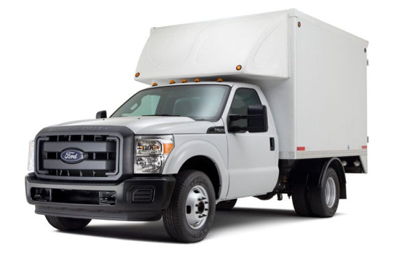 F-350 (Ford). Tiene 385 caballos de fuerza y una capacidad de carga de 3.6 toneladas.