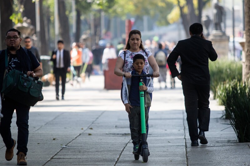Scooter en CDMX