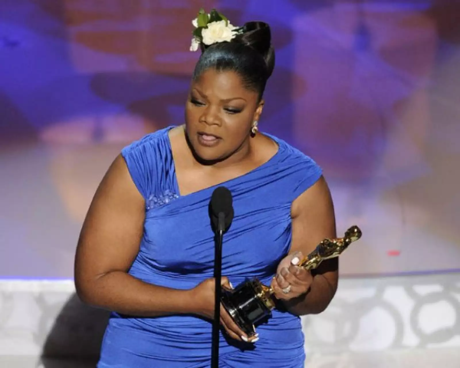 La Mejor Actriz de Reparto fue Mo´Nique, por Precious.