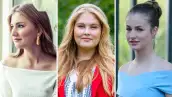 Princesas Elisabeth de Bélgica, Amalia de Holanda y Leonor de España