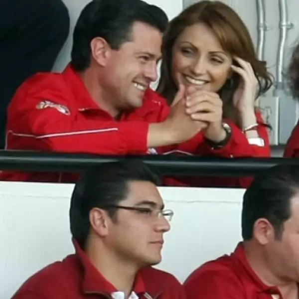 Enrique Peña Nieto y Angélica Rivera.