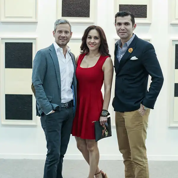 Guilermo Rojas, Ely García Lourdes y Lorenzo Ruíz